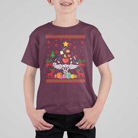 Funny Christmas Healthcare Worker T Shirt For Kid Nurses And Doctors Pine Tree - Wonder Print Shop
