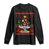Funny Christmas Healthcare Worker Long Sleeve Shirt Nurses And Doctors Pine Tree - Wonder Print Shop