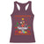 Funny Christmas Healthcare Worker Racerback Tank Top Nurses And Doctors Pine Tree - Wonder Print Shop
