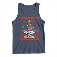 Funny Christmas Healthcare Worker Tank Top Nurses And Doctors Pine Tree - Wonder Print Shop