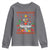 Funny Christmas Healthcare Worker Youth Sweatshirt Nurses And Doctors Pine Tree - Wonder Print Shop