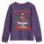 Funny Christmas Healthcare Worker Youth Sweatshirt Nurses And Doctors Pine Tree - Wonder Print Shop