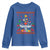 Funny Christmas Healthcare Worker Youth Sweatshirt Nurses And Doctors Pine Tree - Wonder Print Shop
