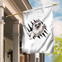 Funny Princess Cat With Featuring Scratch Effect Printed Garden Flag This Is An Outrage