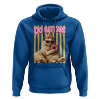 Funny Princess Cat Eating Donut Hoodie Sci-Fi Book Lover Gift