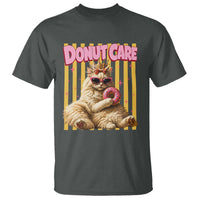 Funny Princess Cat Eating Donut T Shirt Sci-Fi Book Lover Gift