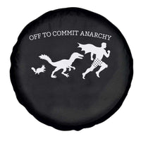 Funny Princess Cat Sci Fi Gift Spare Tire Cover Off To Commit Anarchy