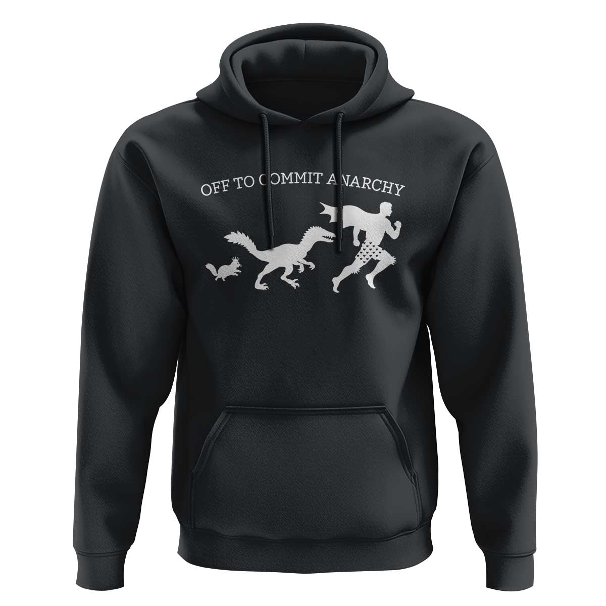 Funny Princess Cat Sci Fi Gift Hoodie Off To Commit Anarchy