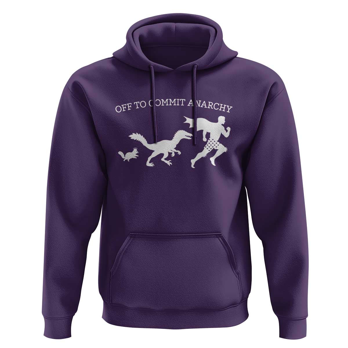Funny Princess Cat Sci Fi Gift Hoodie Off To Commit Anarchy