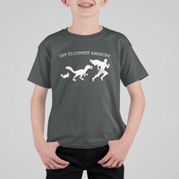 Funny Princess Cat Sci Fi Gift T Shirt For Kid Off To Commit Anarchy