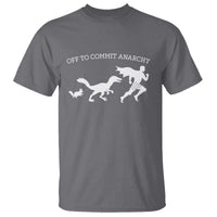Funny Princess Cat Sci Fi Gift T Shirt Off To Commit Anarchy