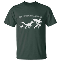 Funny Princess Cat Sci Fi Gift T Shirt Off To Commit Anarchy