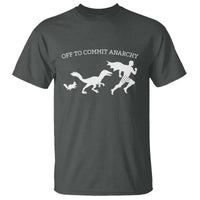 Funny Princess Cat Sci Fi Gift T Shirt Off To Commit Anarchy