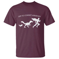 Funny Princess Cat Sci Fi Gift T Shirt Off To Commit Anarchy