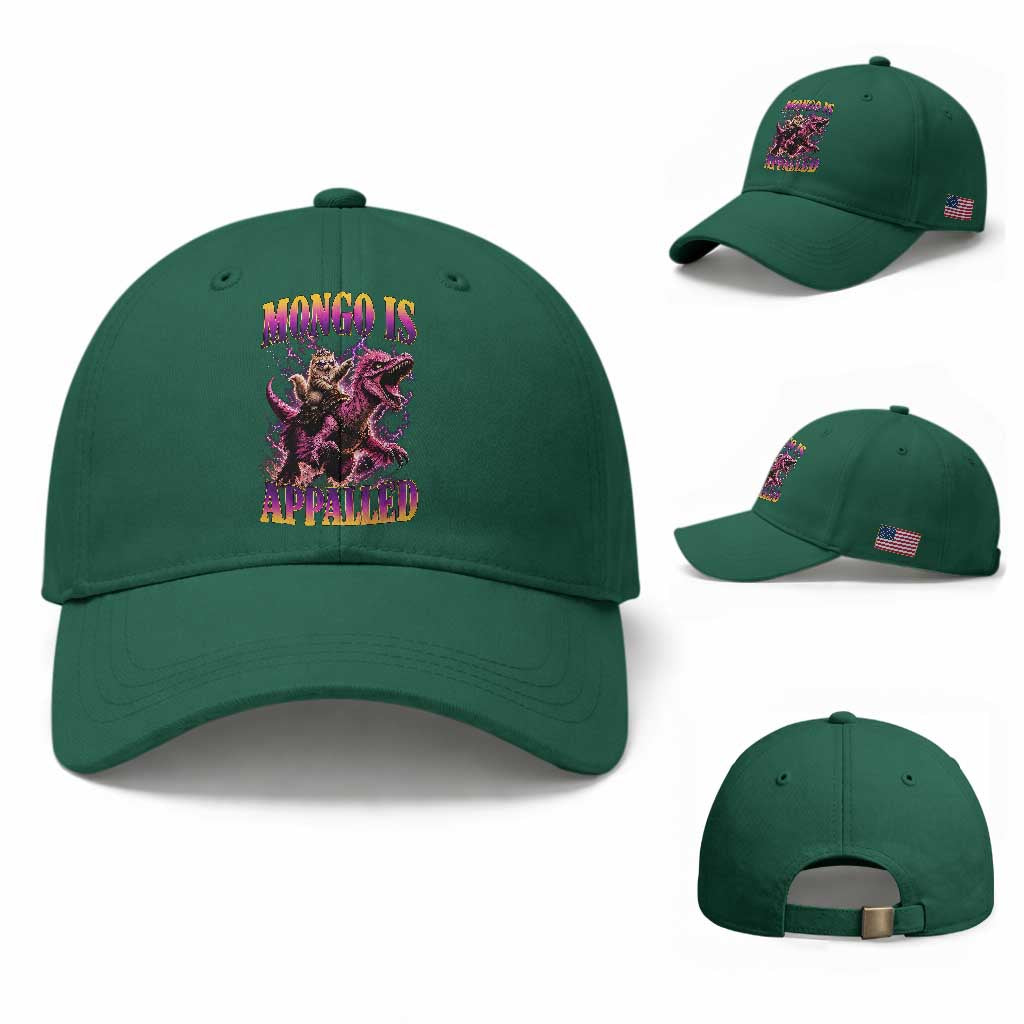 Fantasy Book Reader Geeky Cat Lover Baseball Cap Mongo Is Appalled