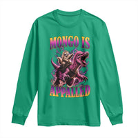 Fantasy Book Reader Geeky Cat Lover Long Sleeve Shirt Mongo Is Appalled