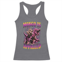 Fantasy Book Reader Geeky Cat Lover Racerback Tank Top Mongo Is Appalled