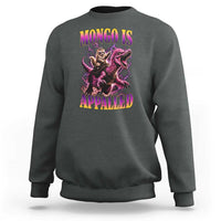Fantasy Book Reader Geeky Cat Lover Sweatshirt Mongo Is Appalled