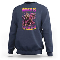 Fantasy Book Reader Geeky Cat Lover Sweatshirt Mongo Is Appalled