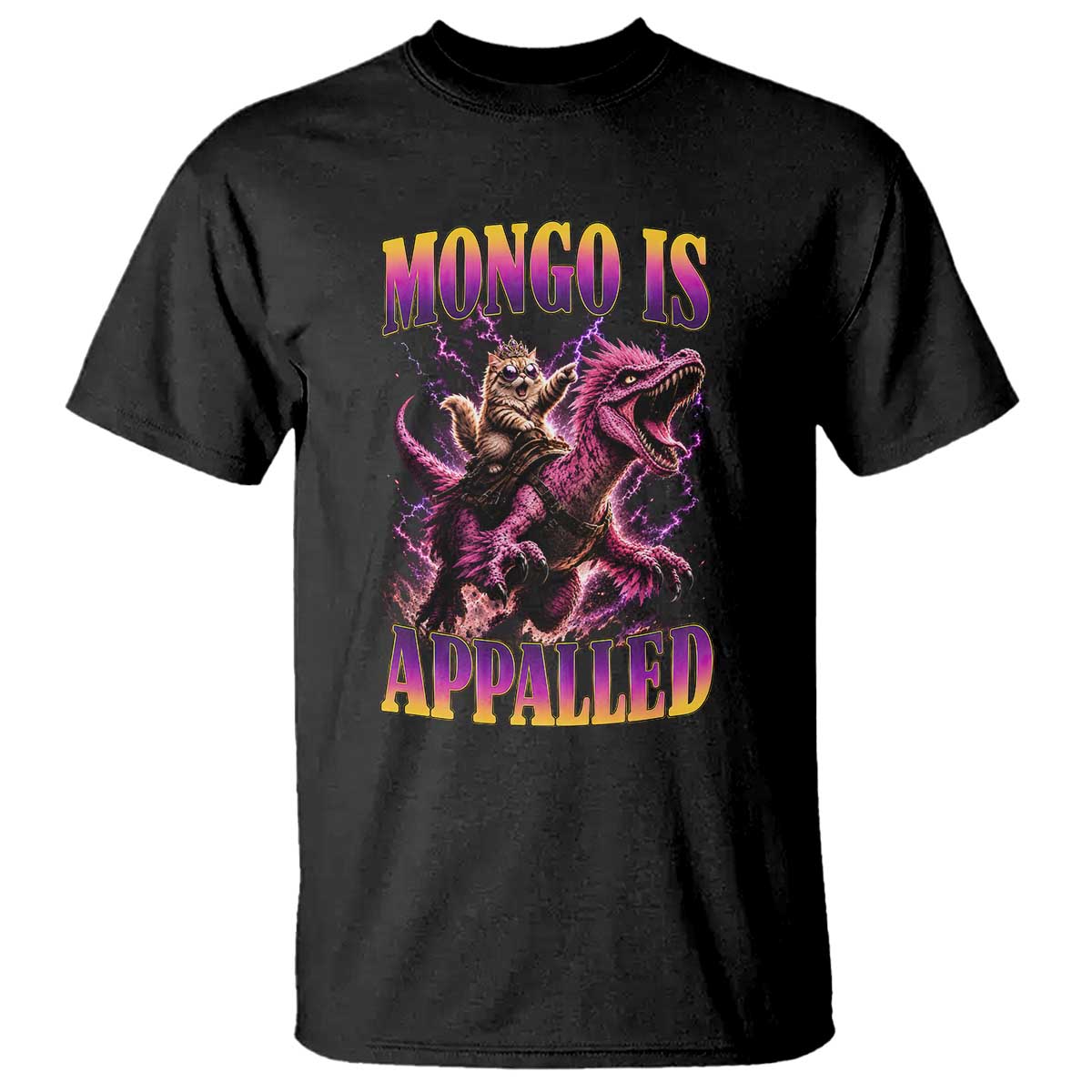 Fantasy Book Reader Geeky Cat Lover T Shirt Mongo Is Appalled
