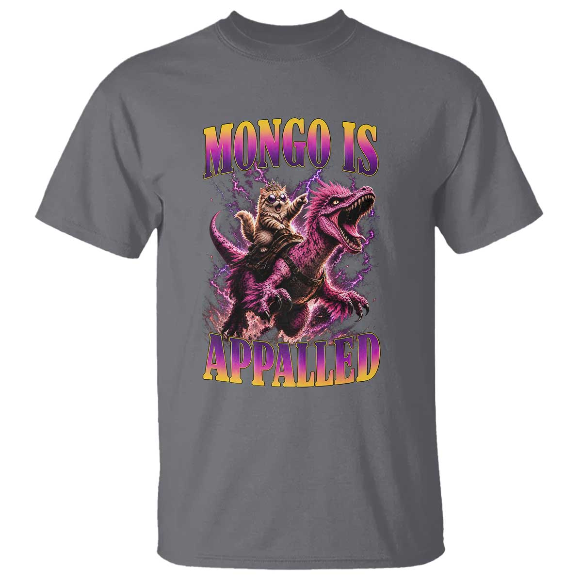 Fantasy Book Reader Geeky Cat Lover T Shirt Mongo Is Appalled