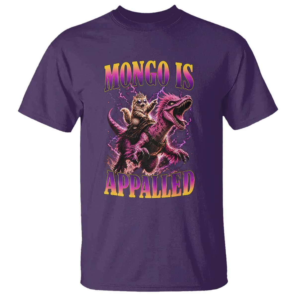 Fantasy Book Reader Geeky Cat Lover T Shirt Mongo Is Appalled