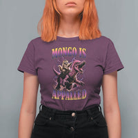 Fantasy Book Reader Geeky Cat Lover T Shirt For Women Mongo Is Appalled