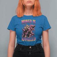 Fantasy Book Reader Geeky Cat Lover T Shirt For Women Mongo Is Appalled
