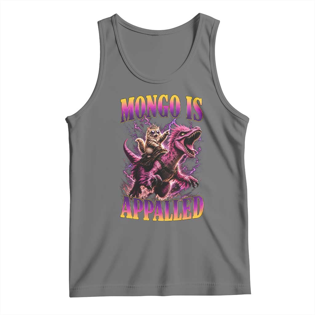 Fantasy Book Reader Geeky Cat Lover Tank Top Mongo Is Appalled