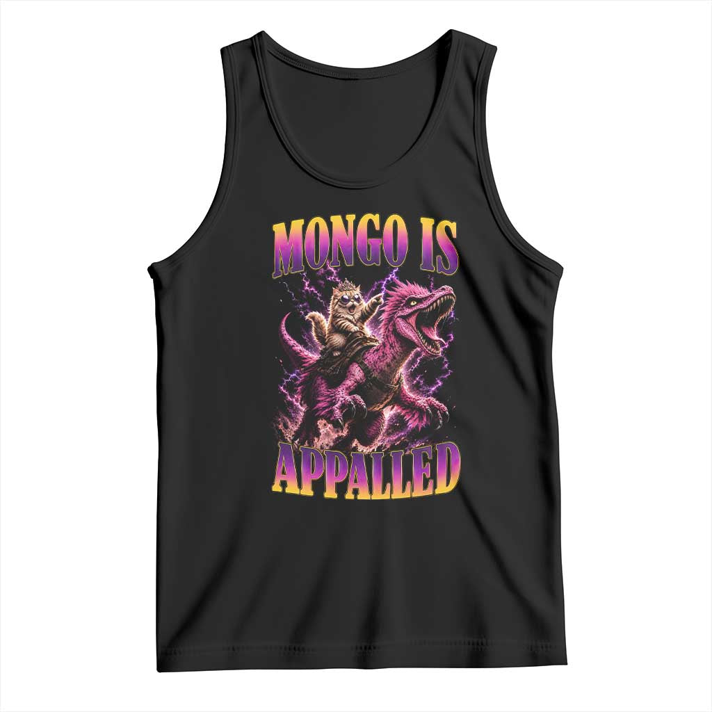 Fantasy Book Reader Geeky Cat Lover Tank Top Mongo Is Appalled