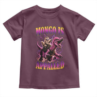 Fantasy Book Reader Geeky Cat Lover Toddler T Shirt Mongo Is Appalled