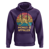 Mongo Is Appalled Hoodie Funny Dinosaur Gamer Book Lover Retro Gift