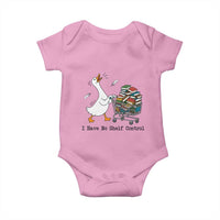 Funny Goose Book Lover Baby Onesie I Have No Shelf Control