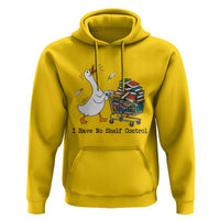 Funny Goose Book Lover Hoodie I Have No Shelf Control