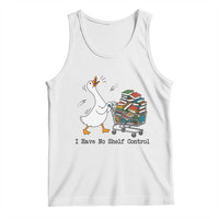 Funny Goose Book Lover Tank Top I Have No Shelf Control