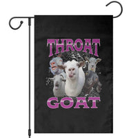 Funny Dirty Humor Garden Flag Throat Goat - Wonder Print Shop