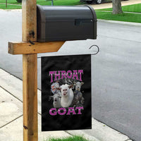 Funny Dirty Humor Garden Flag Throat Goat - Wonder Print Shop