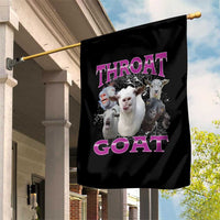 Funny Dirty Humor Garden Flag Throat Goat - Wonder Print Shop