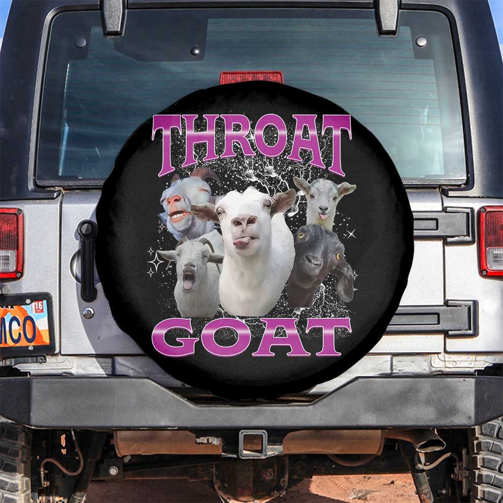Funny Dirty Humor Spare Tire Cover Throat Goat - Wonder Print Shop