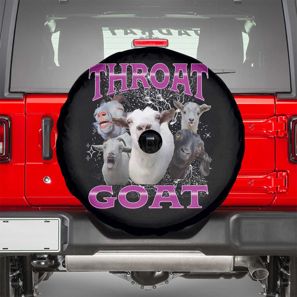Funny Dirty Humor Spare Tire Cover Throat Goat - Wonder Print Shop