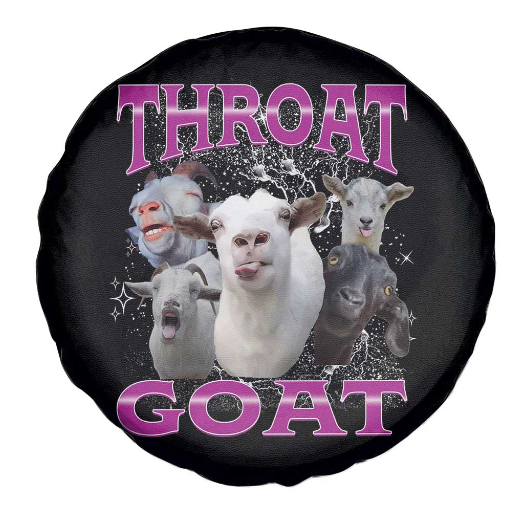 Funny Dirty Humor Spare Tire Cover Throat Goat - Wonder Print Shop