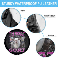 Funny Dirty Humor Spare Tire Cover Throat Goat - Wonder Print Shop