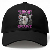 Funny Dirty Humor Baseball Cap Throat Goat