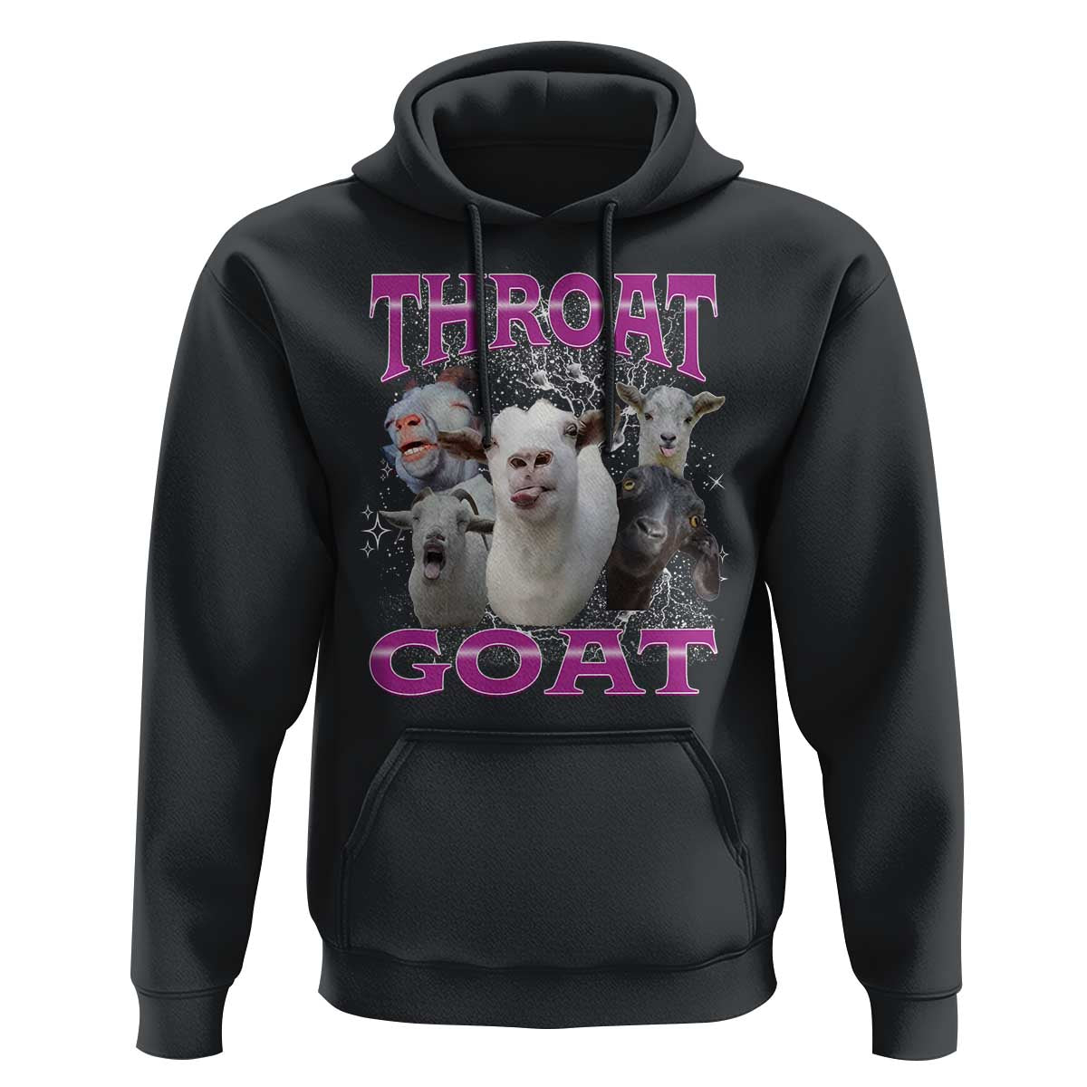 Funny Dirty Humor Hoodie Throat Goat - Wonder Print Shop