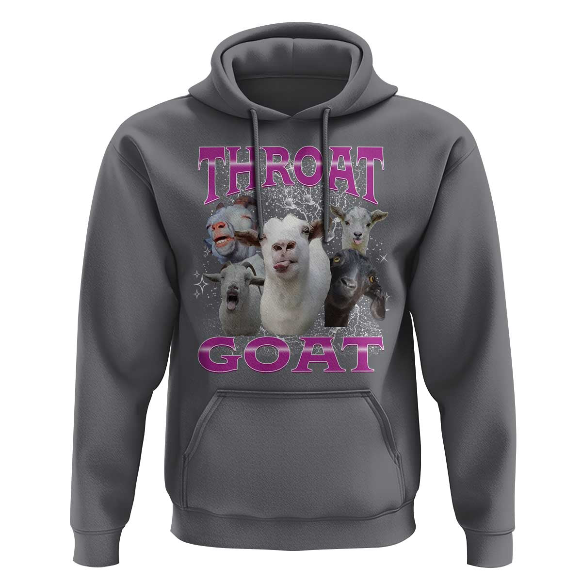 Funny Dirty Humor Hoodie Throat Goat - Wonder Print Shop