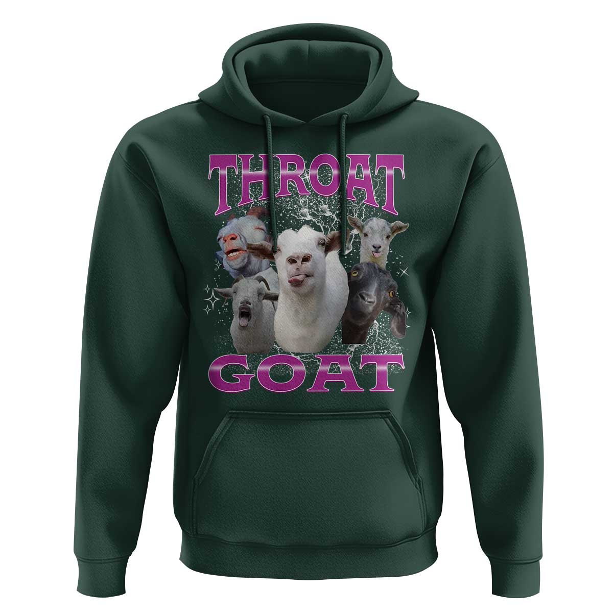 Funny Dirty Humor Hoodie Throat Goat - Wonder Print Shop