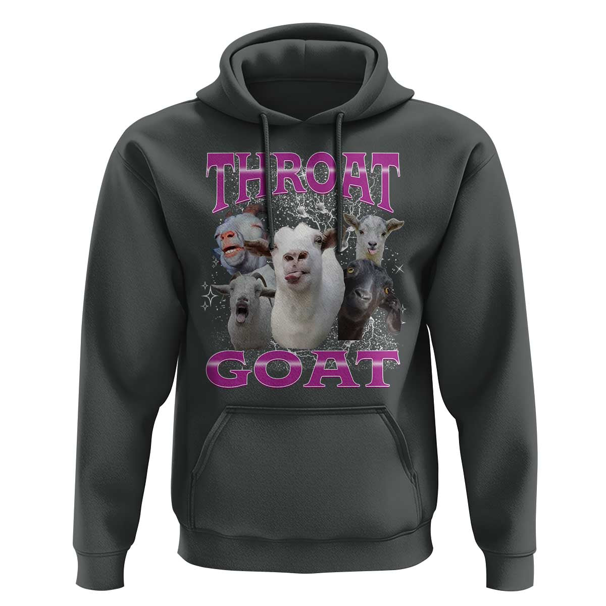 Funny Dirty Humor Hoodie Throat Goat - Wonder Print Shop
