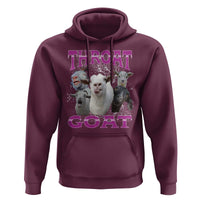 Funny Dirty Humor Hoodie Throat Goat - Wonder Print Shop