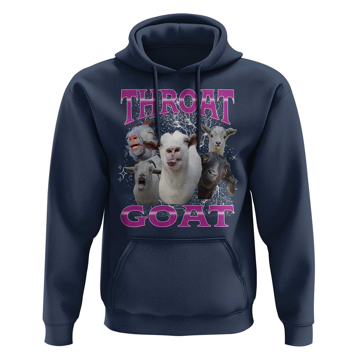 Funny Dirty Humor Hoodie Throat Goat - Wonder Print Shop