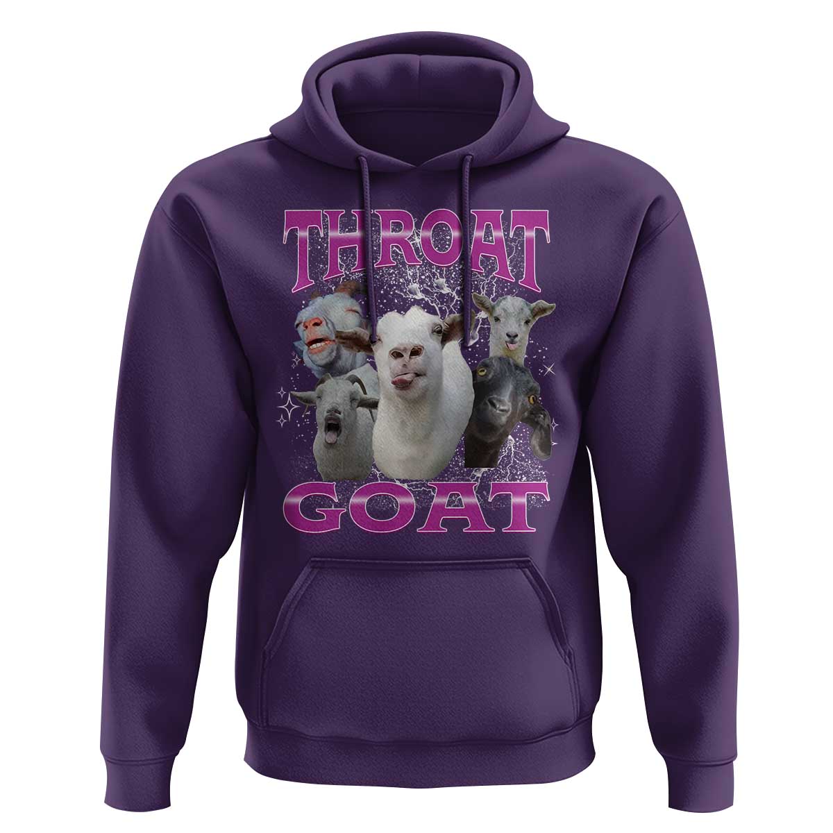 Funny Dirty Humor Hoodie Throat Goat - Wonder Print Shop